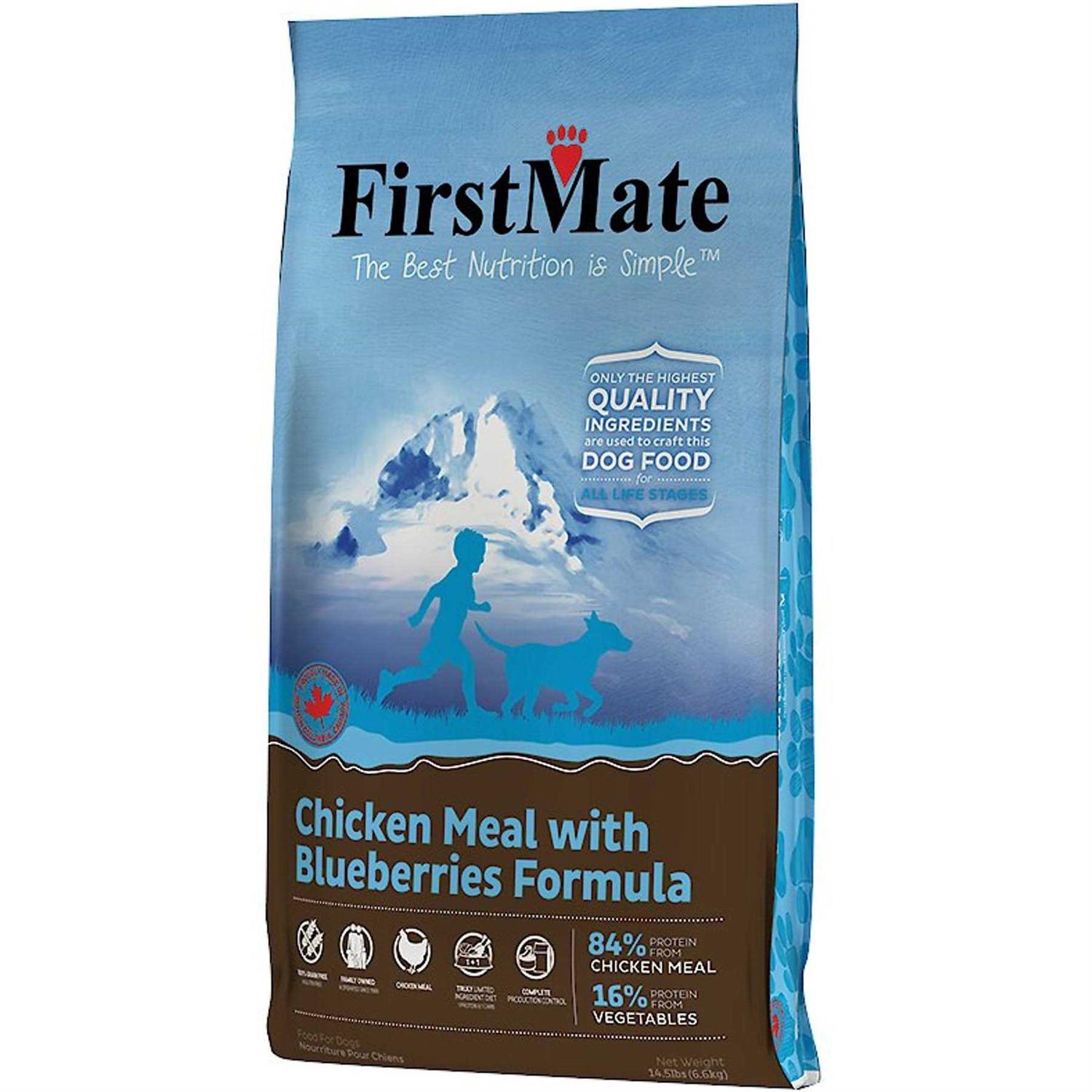 FirstMate Grain Free Chicken Meal with Blueberries Formula Dog Food - Pet Supplies online store