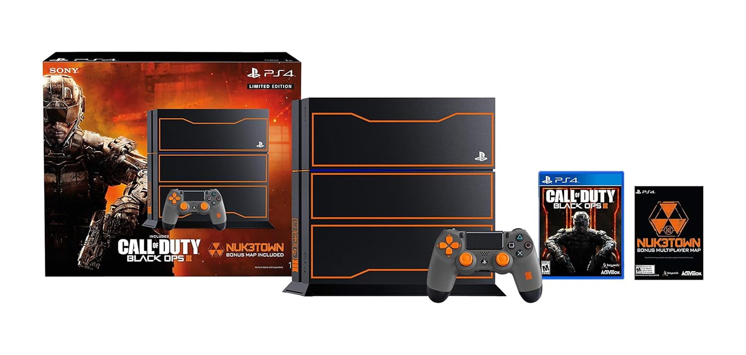 PlayStation 4 1TB Console - Call of Duty: Black Ops 3 Limited Edition Bundle [Discontinued] (Renewed)