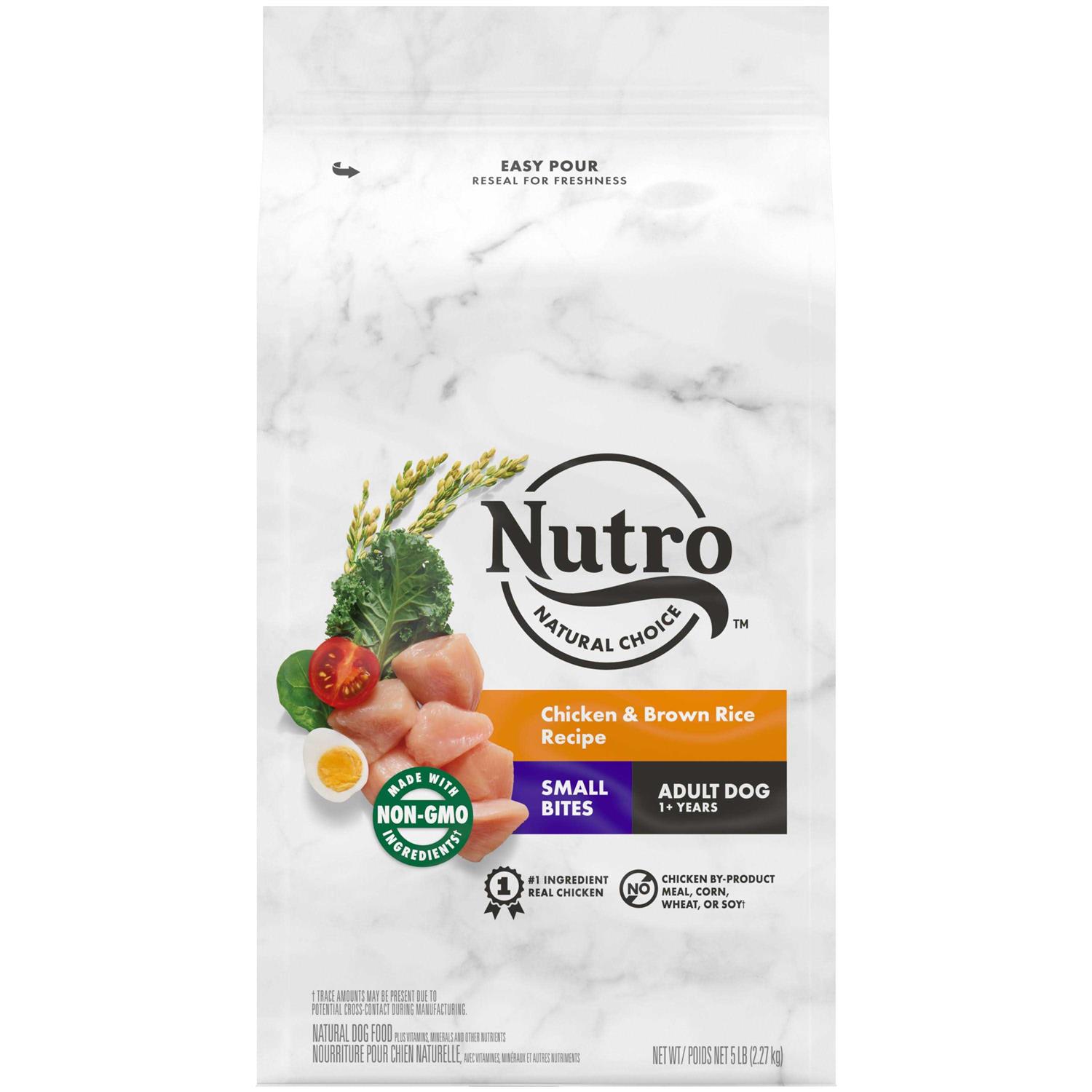 Nutro Natural Choice Small Bites Adult Lamb Rice Dry Dog Food - Pet Supplies online store
