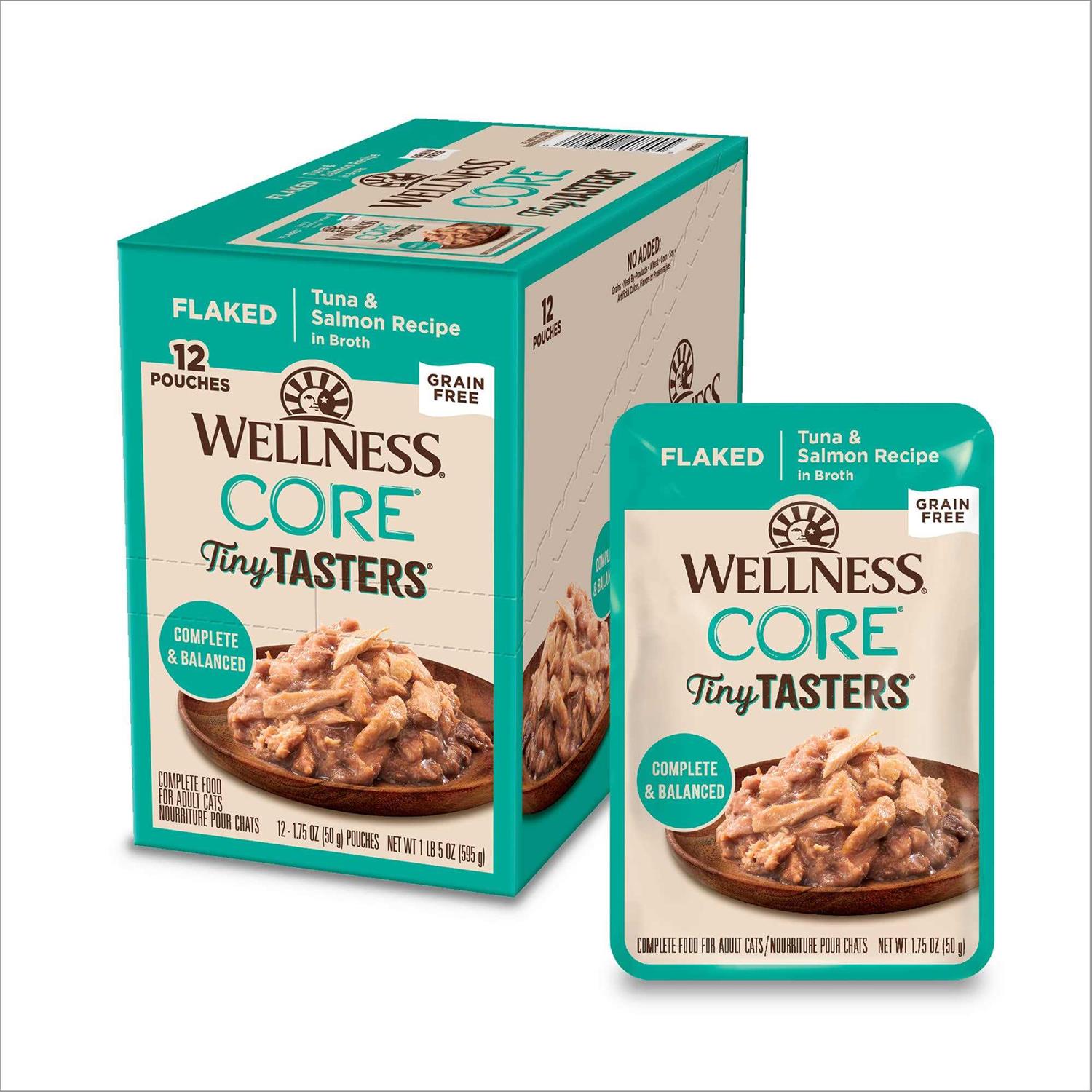 Wellness Core Tiny Tasters Flaked Wet Cat Food - Pet Supplies online store