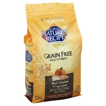 Nature's Recipe Grain Free Chicken Dry Dog Food - Pet Supplies online store