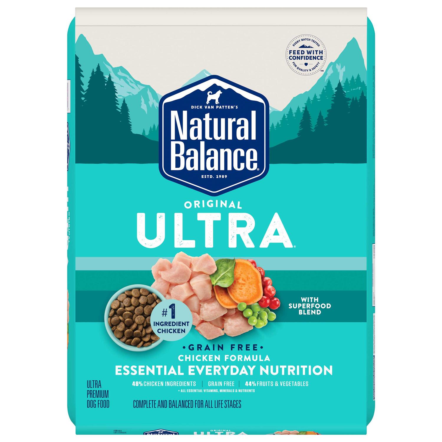 Natural Balance Ultra Dog Food Grain Free - Pet Supplies online store