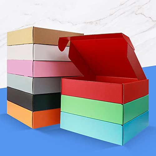 Dark Blue Cardboard Boxes Shipping Packaging Boxs KAXILU 20pcs Shipping Boxs L8xW5.5xH1.5 inch Suitable E-Commerce Packaging