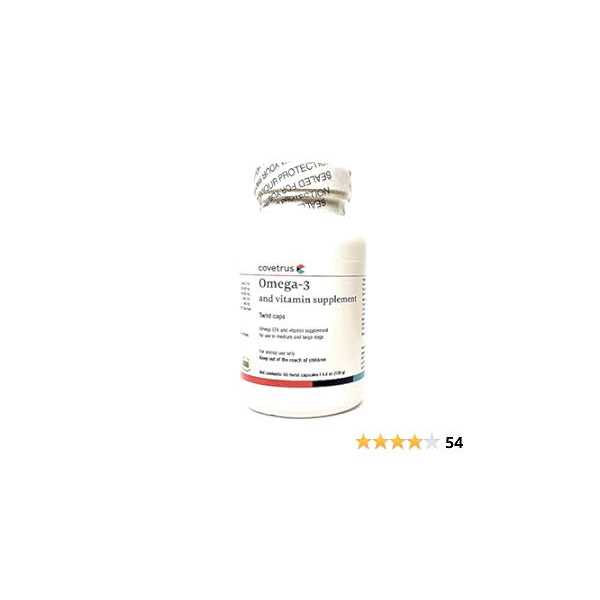 Covetrus Omega 3 Plus Twist Tips for Medium to Large Dogs 60 Capsules - Pet Supplies online store