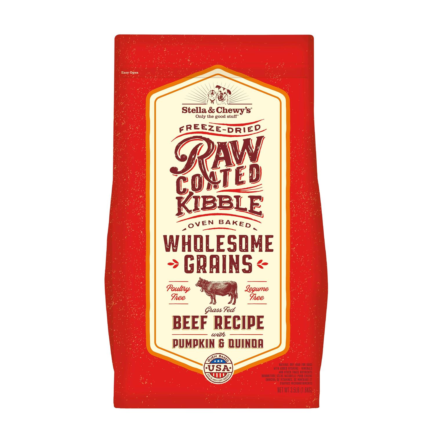 Stella & Chewy's Raw Coated Kibble Recipe with Wholesome Grains Dog - Pet Supplies online store