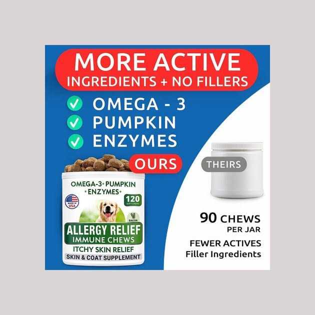 Bark&spark Allergy Relief Immune Chews Itchy Skin Relief - Pet Supplies online store