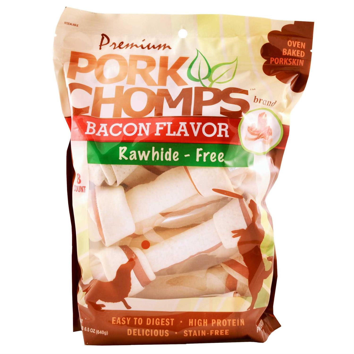 Premium Pork Chomps Bacon Knotz - Pet Supplies online store