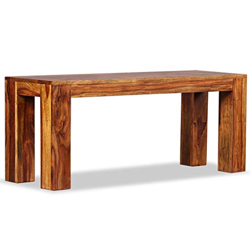 Bench Solid Sheesham Wood 43.3