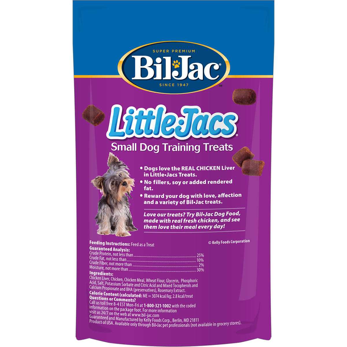 Bil-Jac Little Jacs Small Dog Treats - Pet Supplies online store