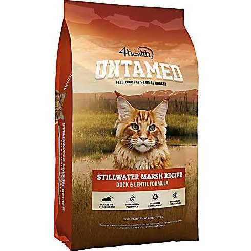 4health Untamed Stillwater Marsh All Life Stages Grain-Free Duck and Lentils Formula Dry Cat Food 1251889 - Pet Supplies online store