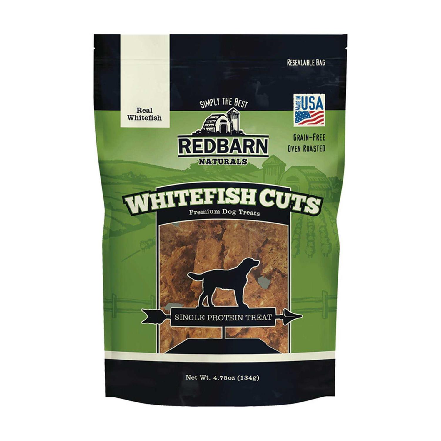 Redbarn Pet Products Whitefish Cuts Dog Treats 4.75 oz - Pet Supplies online store