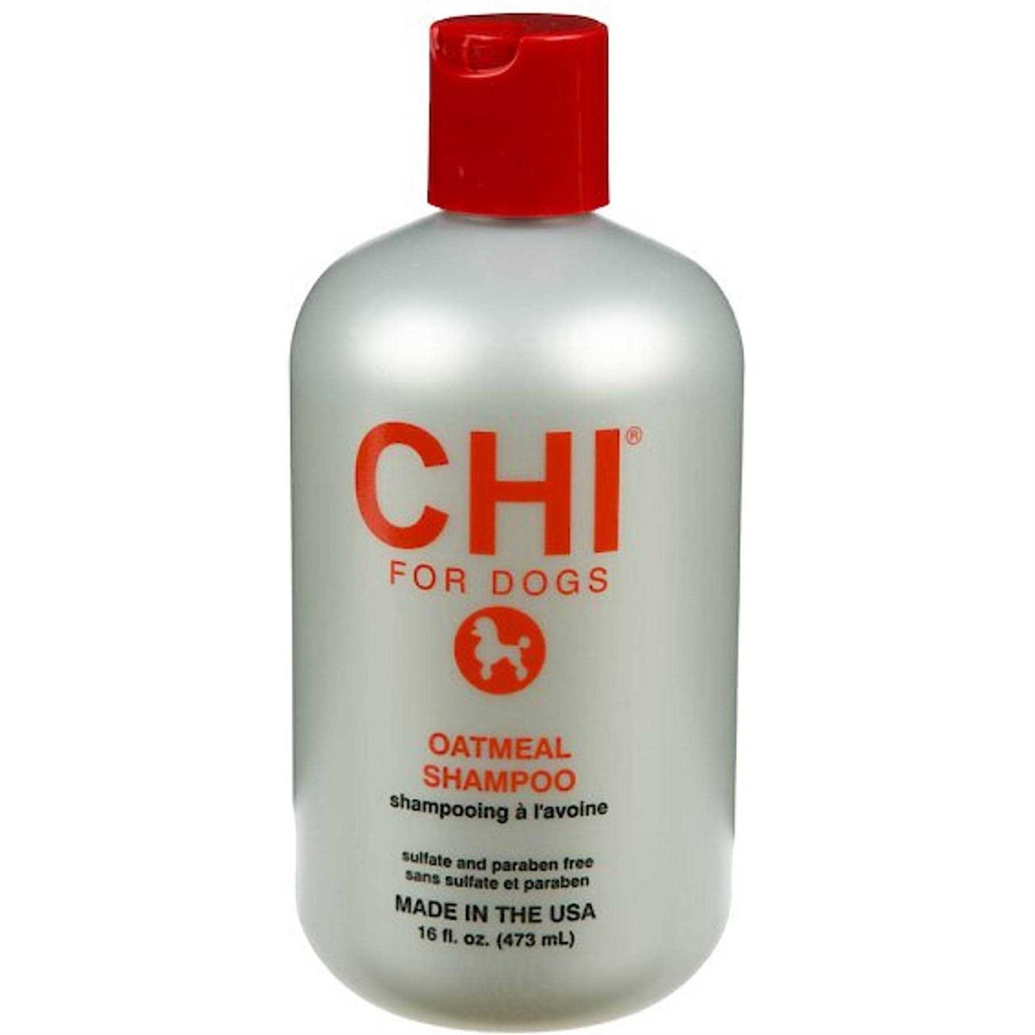 CHI For Dogs Oatmeal Shampoo For Dogs 16 oz Best Oatmeal Dog Shampoo For Dogs with Dry Skin Sulfate Paraben Free - Pet Supplies online store