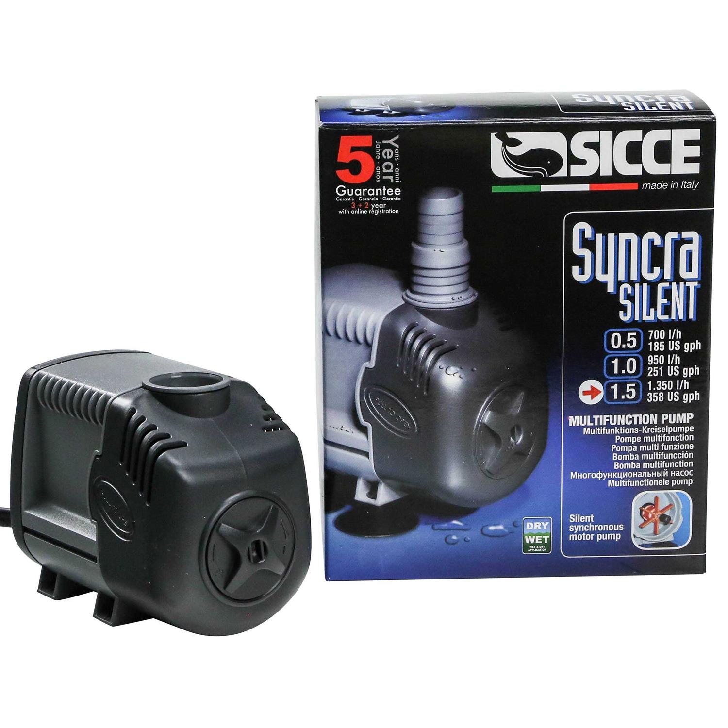 Sicce Syncra Silent 1.5 Pump - Pet Supplies online store