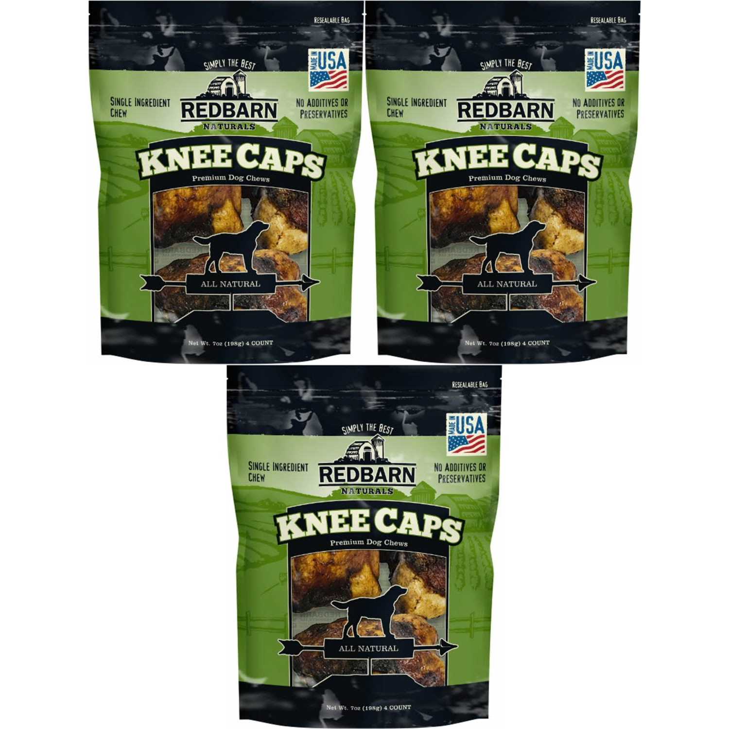 Redbarn Knee Caps Dog Treats - Pet Supplies online store