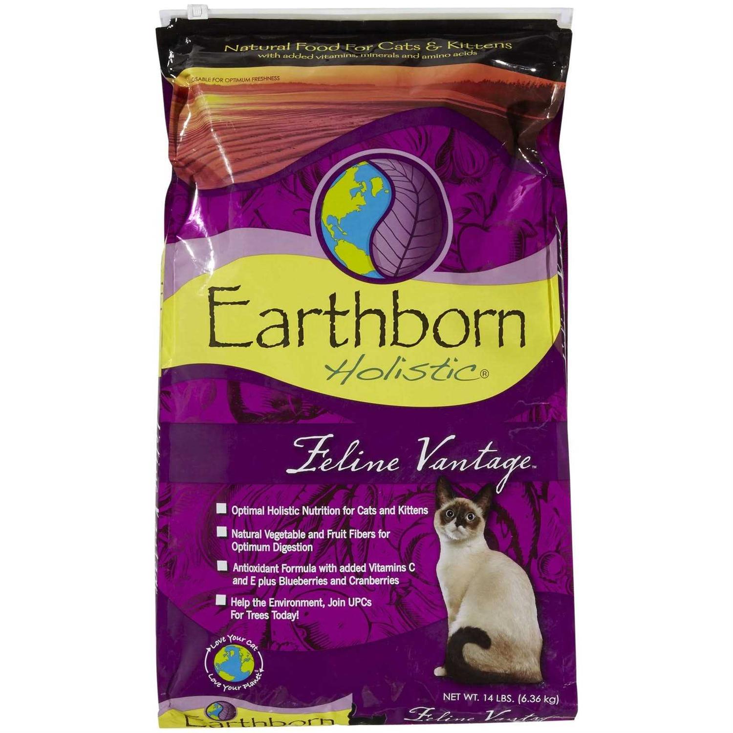 Earthborn Holistic Feline Vantage Dry Cat Food - Pet Supplies online store