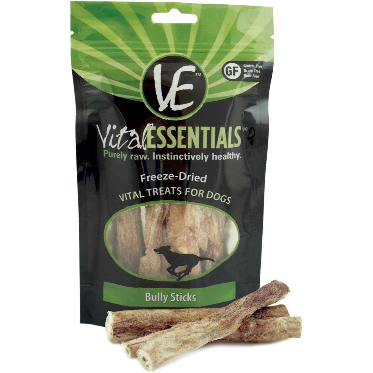 Vital Essentials Bully Sticks Freeze-Dried Dog Treats - Pet Supplies online store