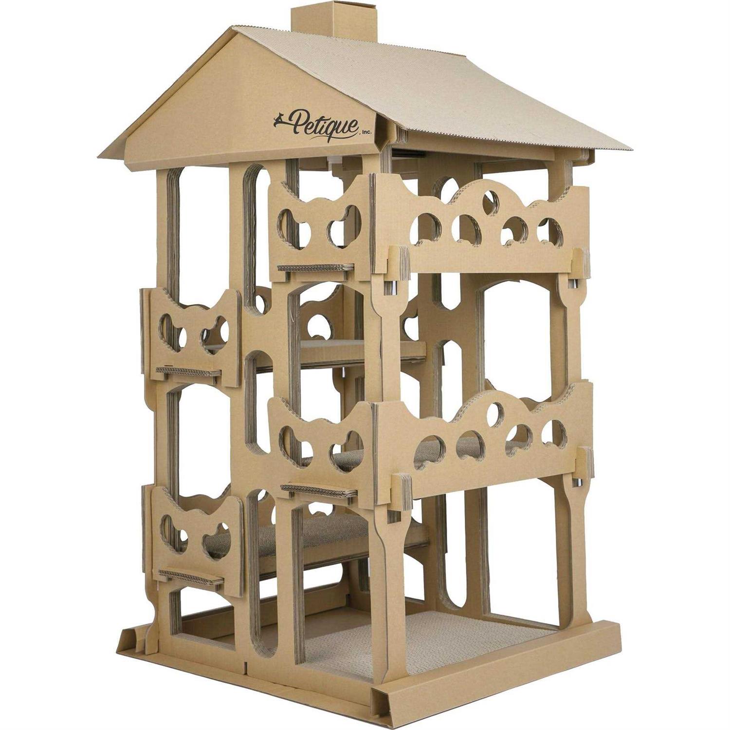 Petique Feline Chateau Cat House - Pet Supplies online store