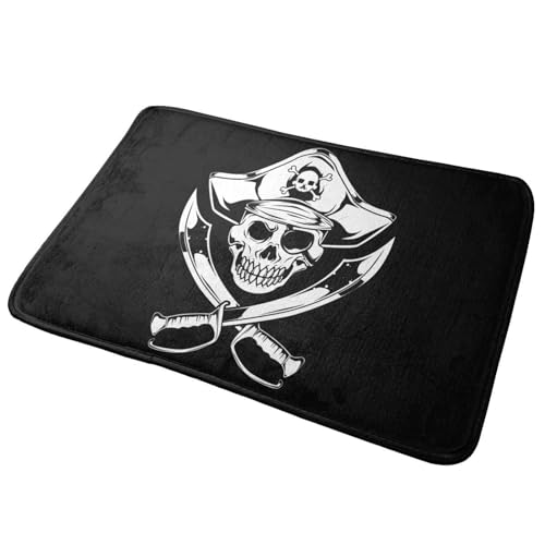 Be Captain and Pirate Ultra Soft Area Rug for Living Room Indoor Decoration Non Slip Carpet Bedroom Mat Nursery Office Home Decor
