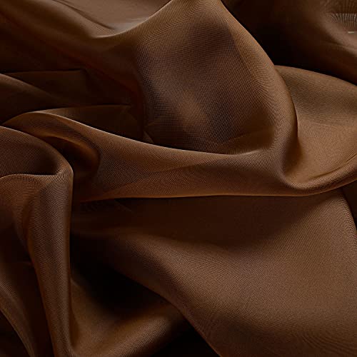 Ruthy's Textile Plum Sheer Curtains 84 Inches Long Grommet Window Treatment Voile Panels 54