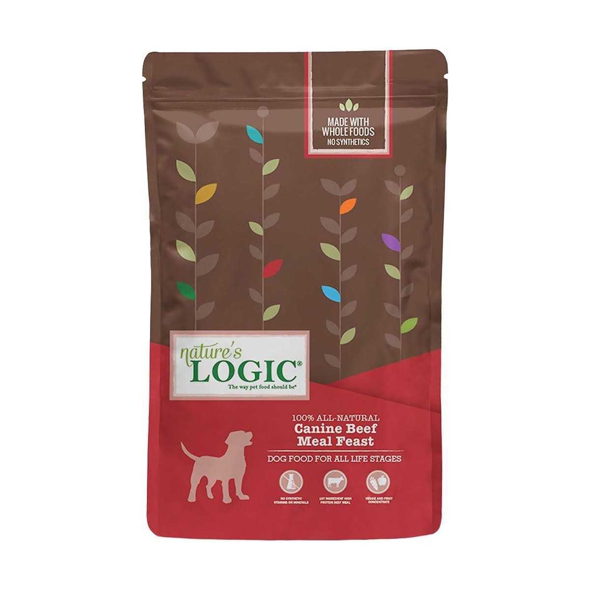Nature's Logic Canine Beef Meal Feast Dry Dog Food - Pet Supplies online store