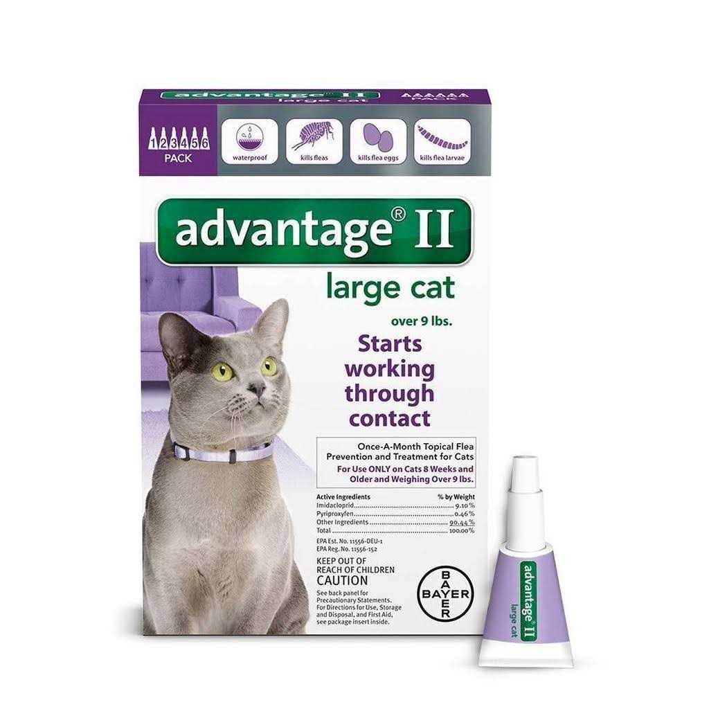 Advantage II for Large Cats Over 9 lbs - Pet Supplies online store