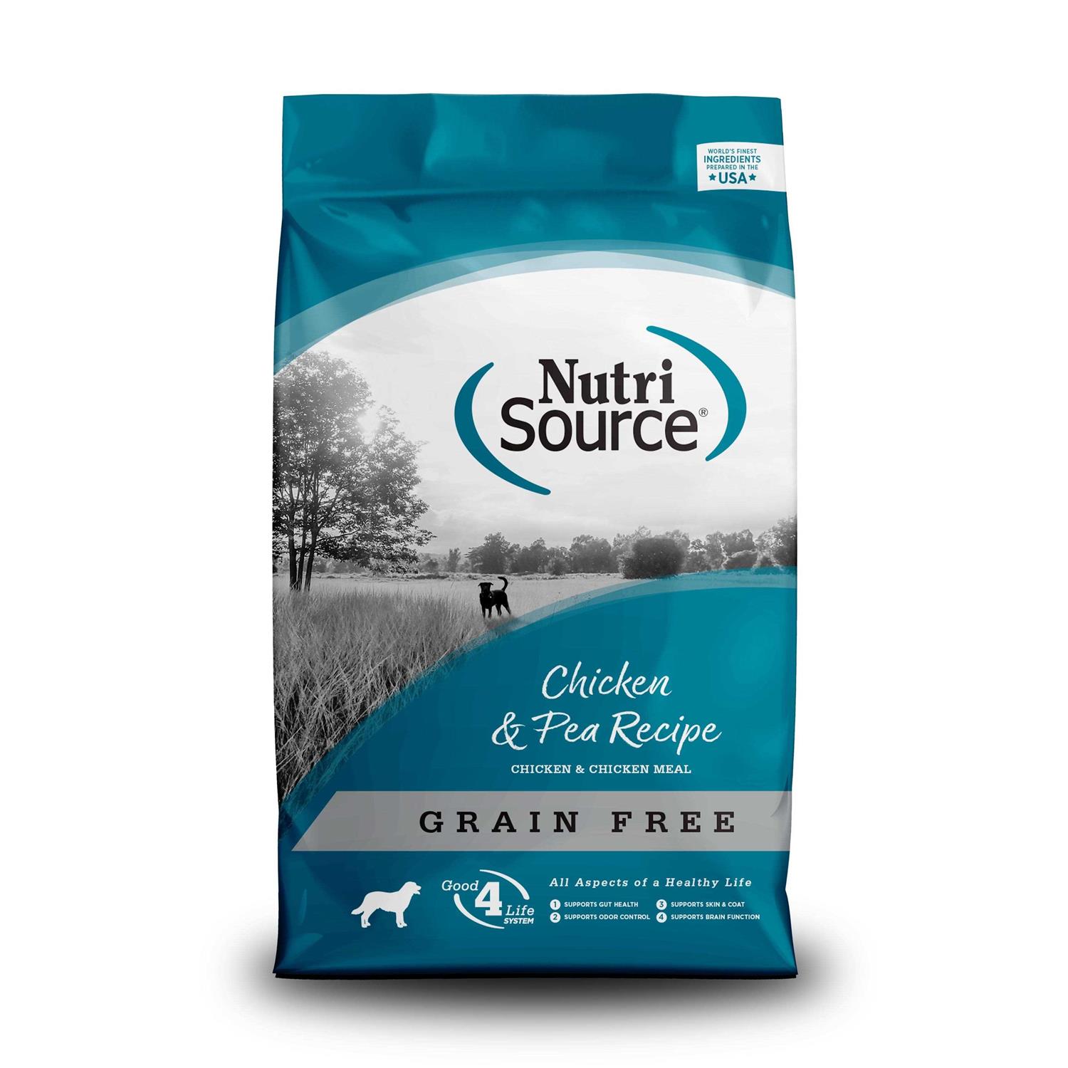NutriSource Grain Free Chicken & Pea Dry Dog Food - Pet Supplies online store