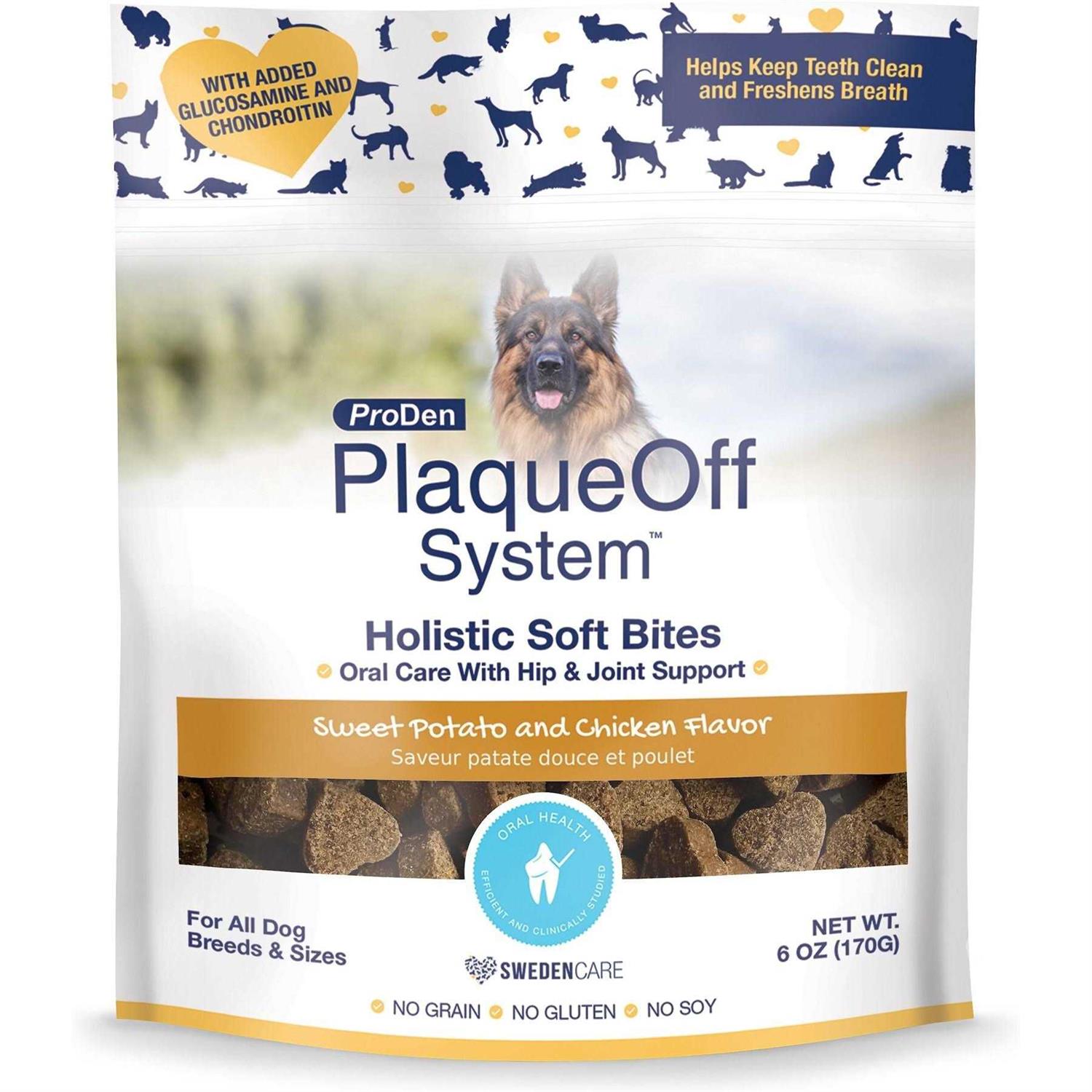 ProDen Dog Plaqueoff Bites Hip 6oz - Pet Supplies online store
