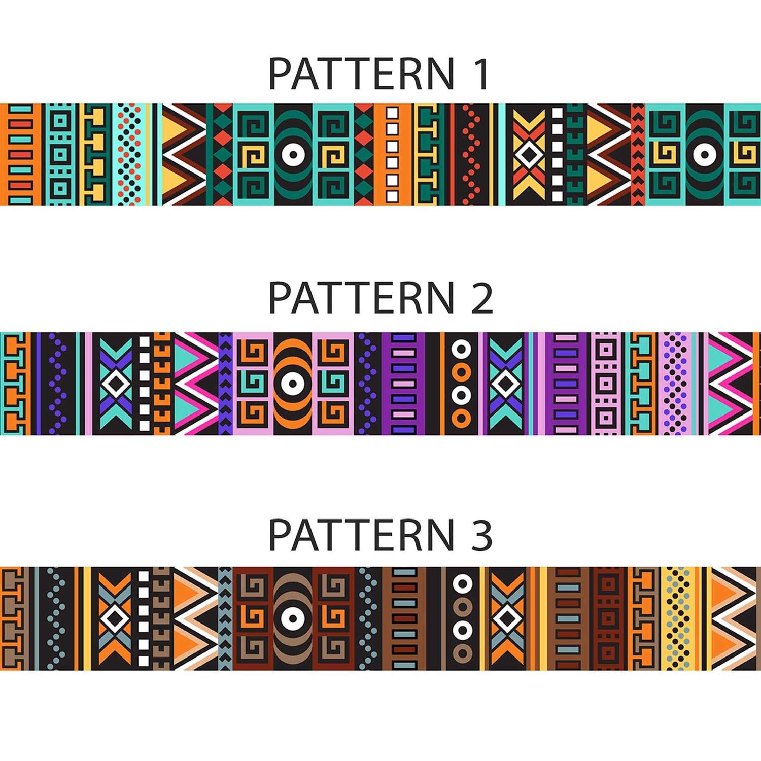 Collardirect Martingale Dog Collar Nylon Safety Training Tribal Pattern Adjustable Heavy Duty Collars for Dogs Medium Large - Pet Supplies online store