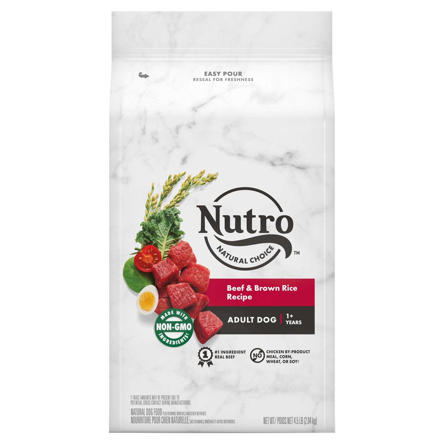 Nutro Natural Choice Adult Beef Rice Dry Dog Food - Pet Supplies online store