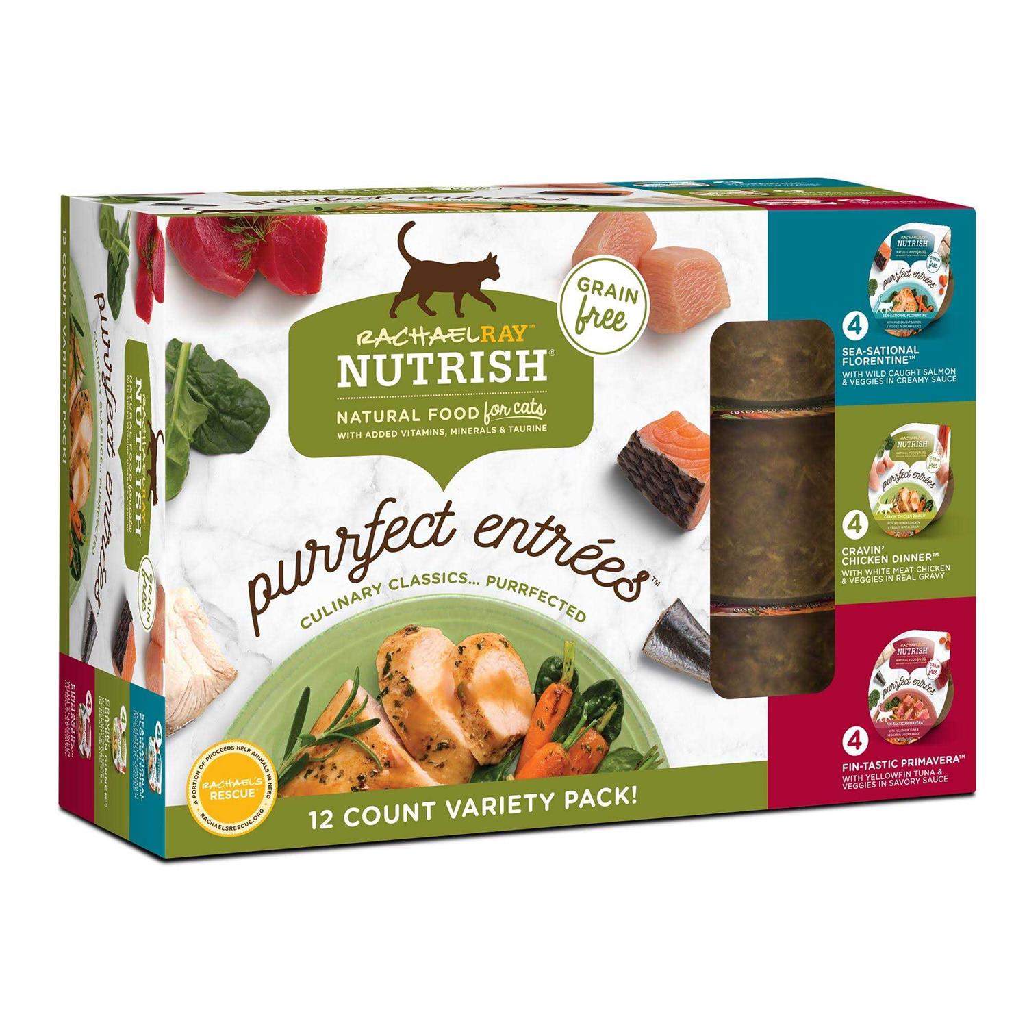 Rachael Ray Nutrish Purrfect Entrees Wet Cat Food - Pet Supplies online store