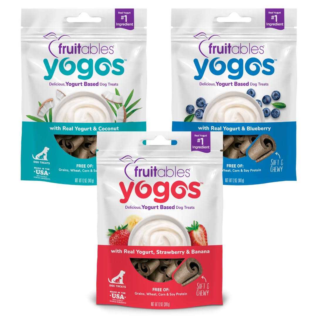 Fruitables Yogos Yogurt Dog Treats - Pet Supplies online store