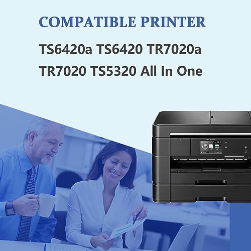 PG-260XL CL-261XL Ink Cartridges Replacements for Canon Ink 260 261 XL to Work with PG260 PG-260 CL261 CL-261 to Use with TS6420a TS6420 TR7020a Combo(4 Black)