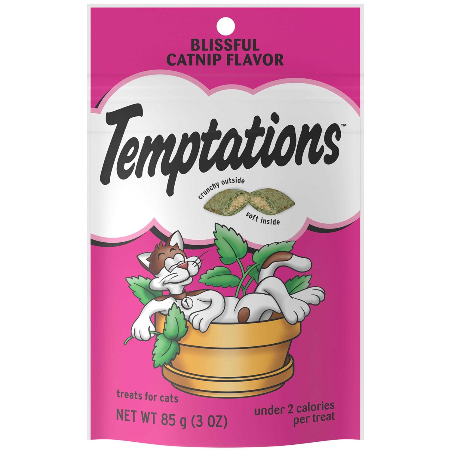 Temptations Blissful Catnip Flavor Cat Treats - Pet Supplies online store