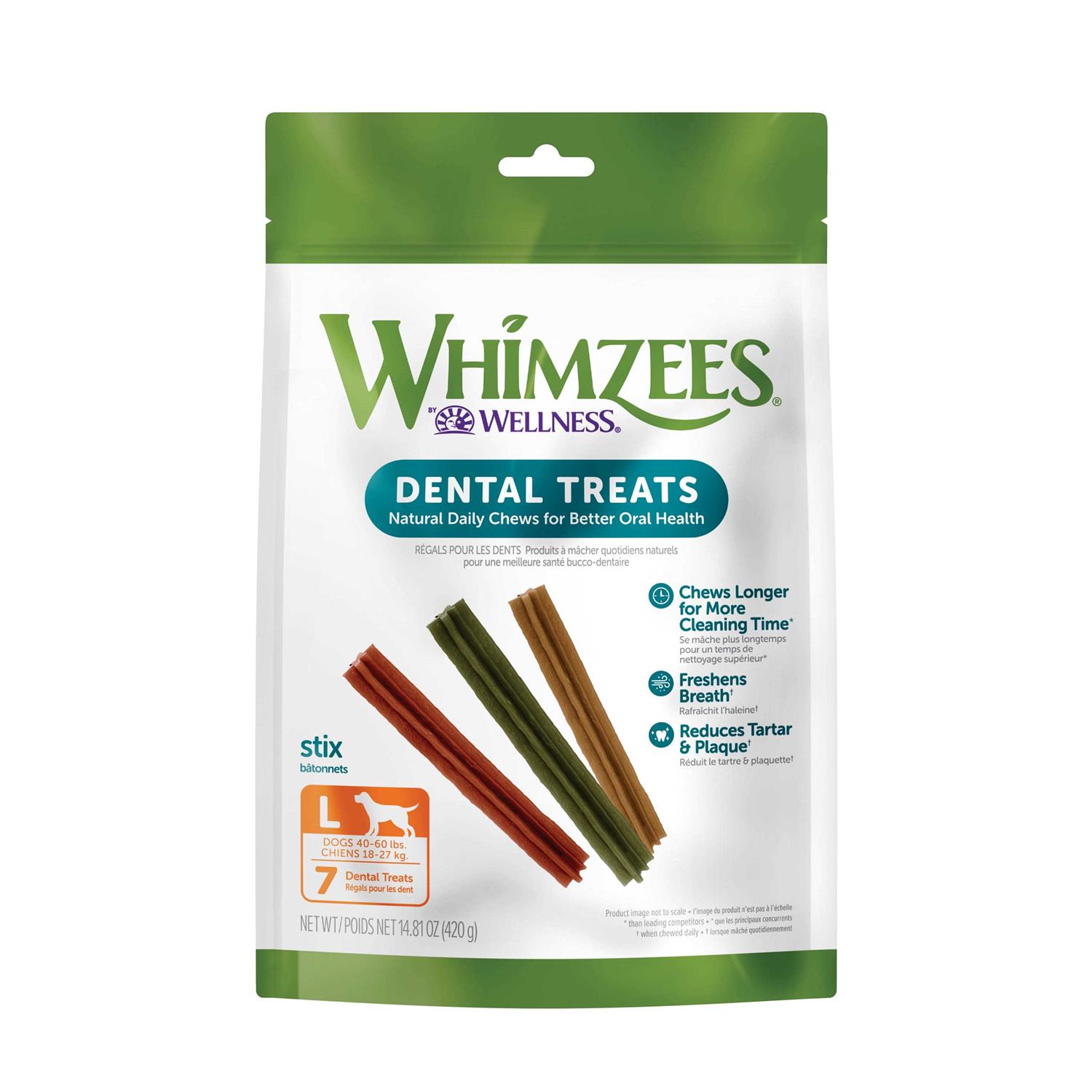 Whimzees Stix Dental - Pet Supplies online store