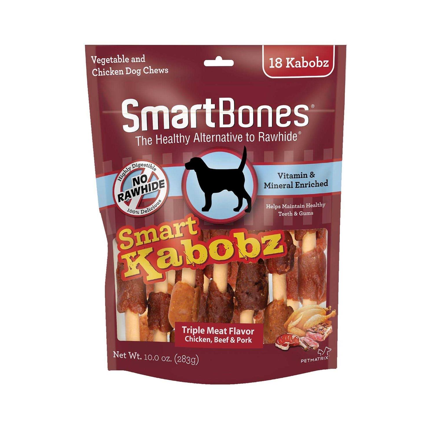 SmartBones Smart Kabobz Dog Treat - Pet Supplies online store
