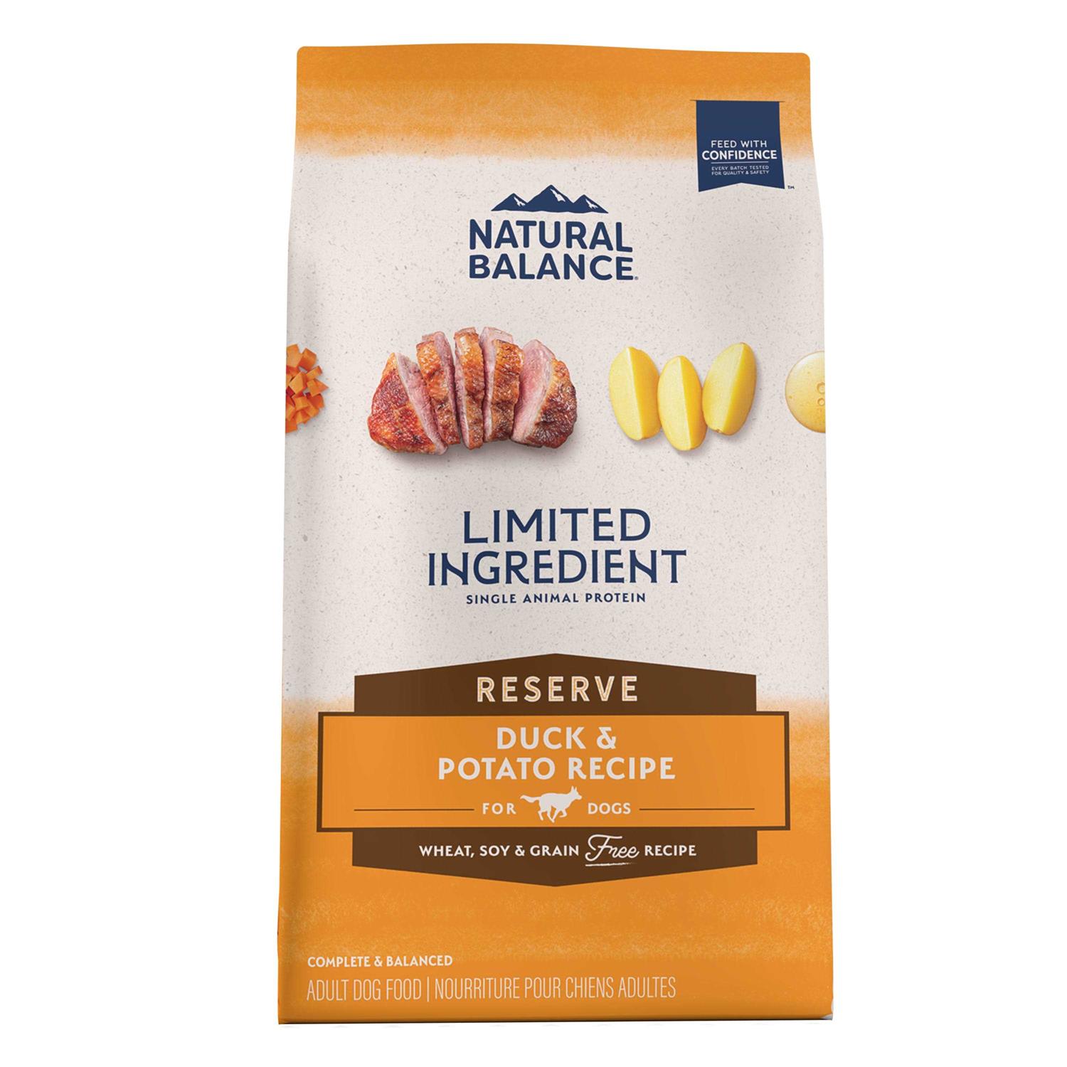 Natural Balance Limited Diets Duck & Potato Dog Food - Pet Supplies online store
