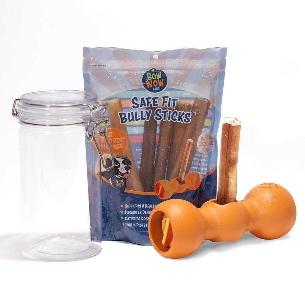 Bow Wow Labs Bully Buddy Bully Stick Holder for Dogs Starter Kit - Pet Supplies online store