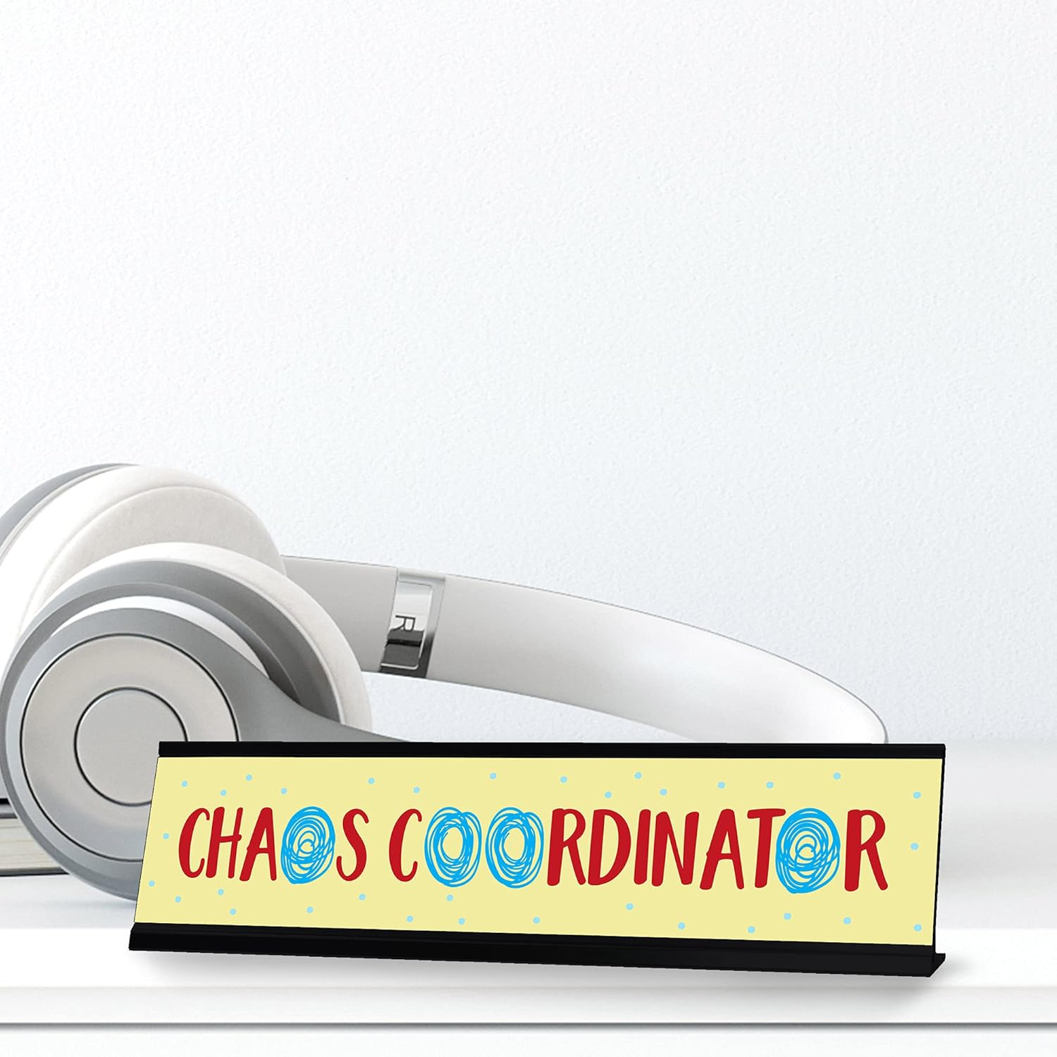 Chaos Coordinator, Designer Series Desk Sign, Novelty Nameplate (2 x 8