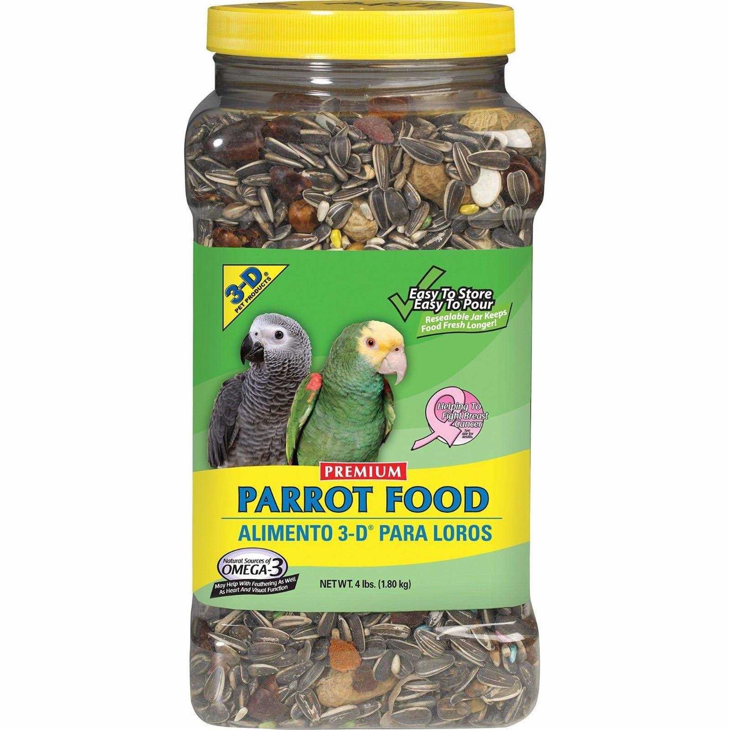 3-D Pet Products Premium Cockatiel Food - Pet Supplies online store