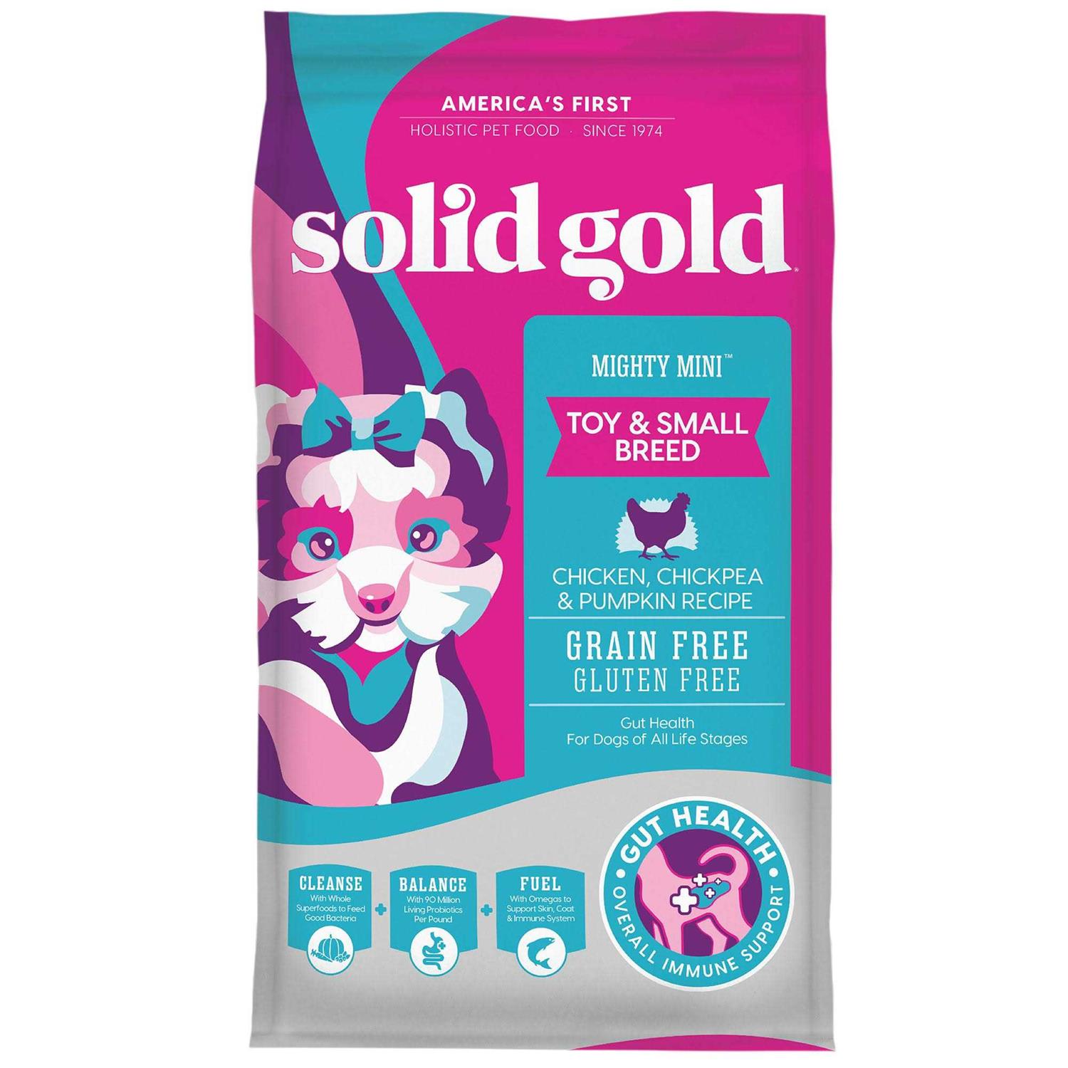 Solid Gold Mighty Mini Small-Breed Grain-Free Dog Food - Pet Supplies online store