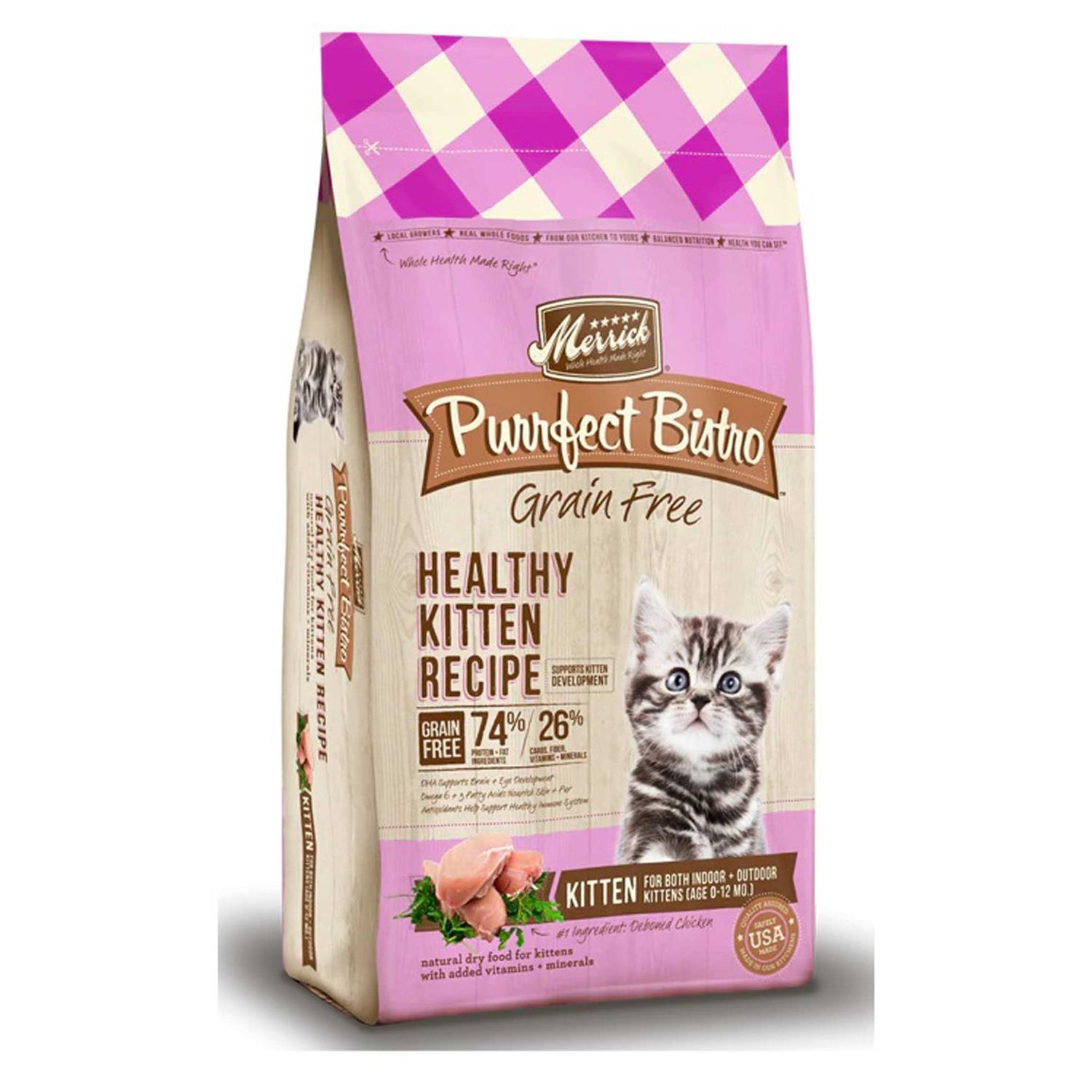 Merrick Purrfect Bistro Free Dry Cat Food Recipe - Pet Supplies online store