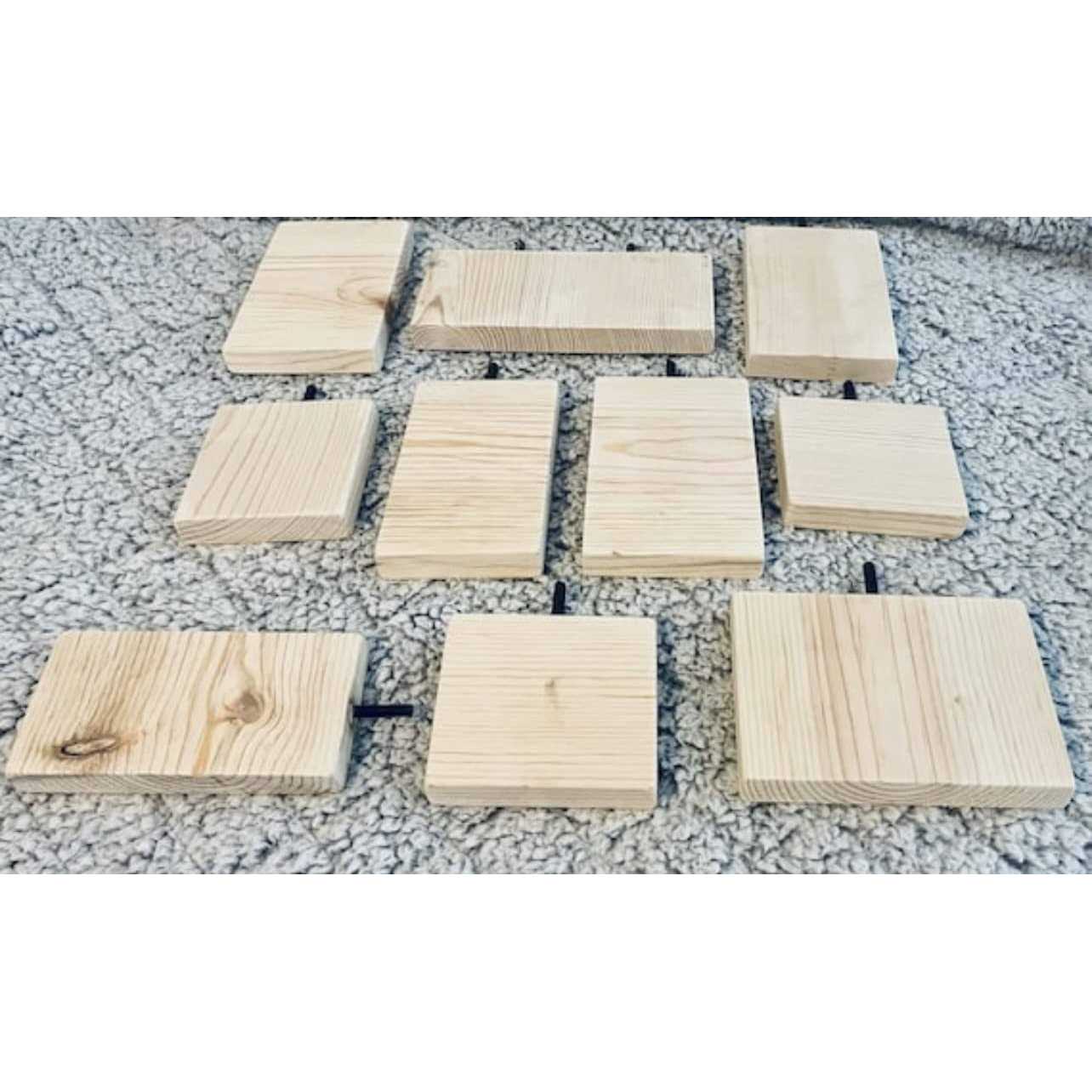 CrazyCritterThings Kiln Dried Pine Leaping Ledges Small Pet Habitat Accessory - Pet Supplies online store