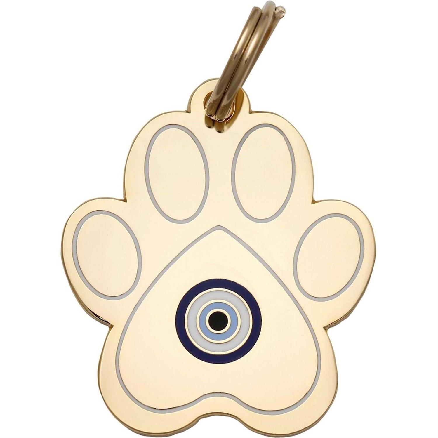 Two Tails Pet Company Evil Eye Paw ID Tag - Pet Supplies online store