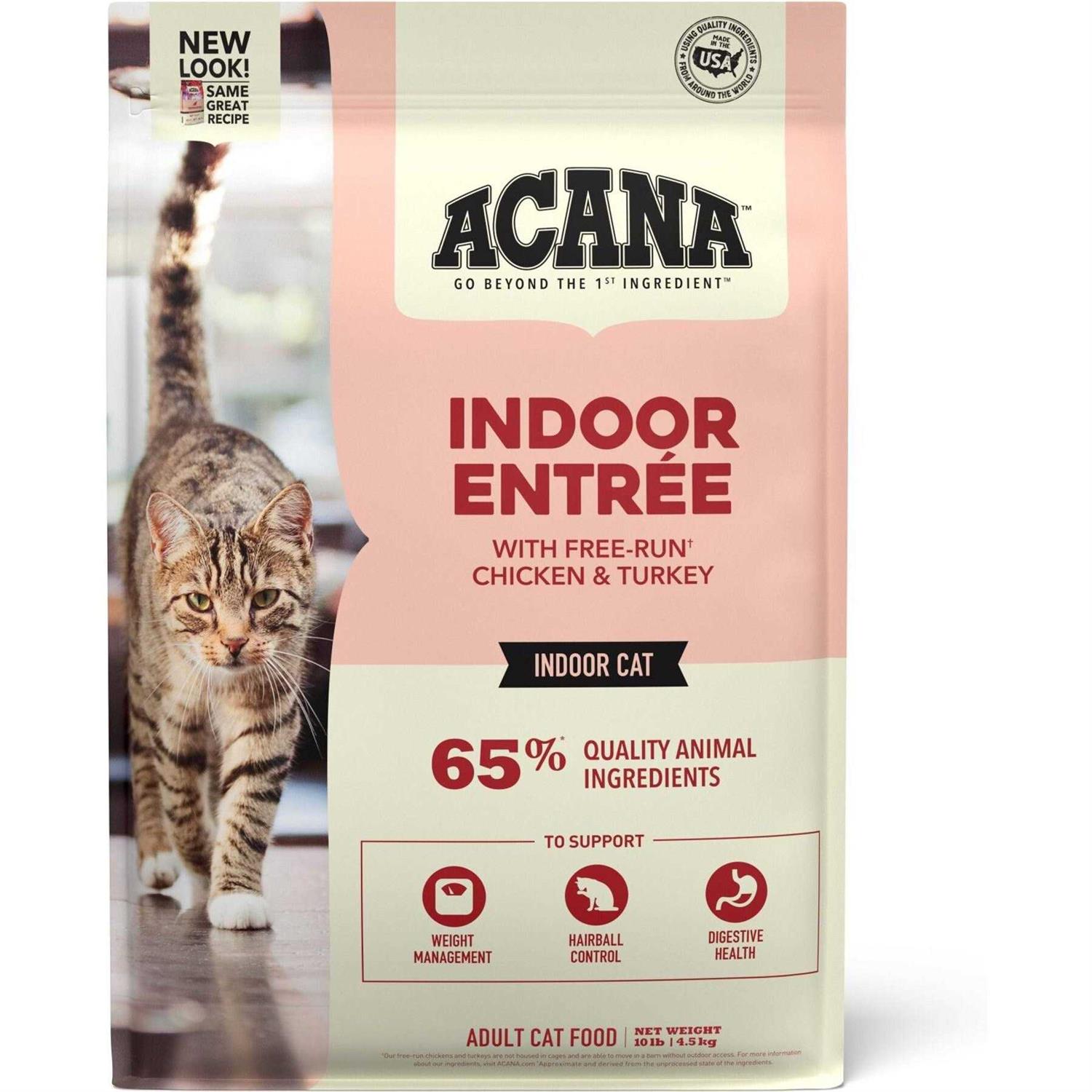 Acana Indoor Entree Dry Cat Food - Pet Supplies online store