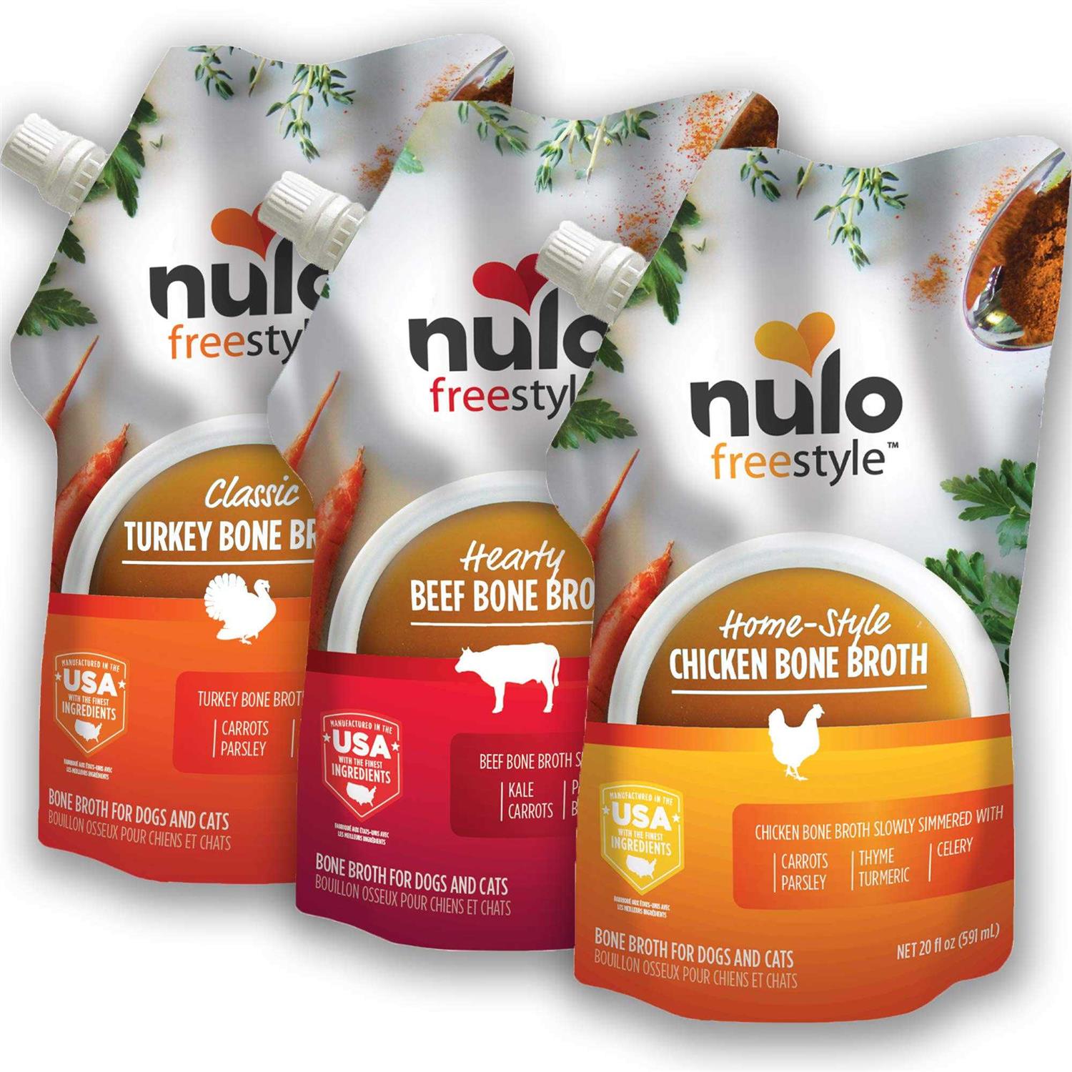 Nulo Freestyle Classic Turkey Bone Broth - Pet Supplies online store