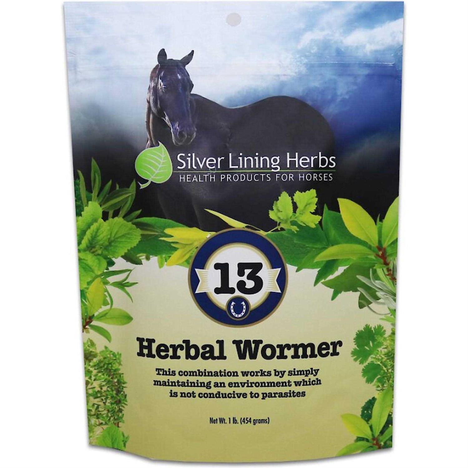 Silver Lining Herbs Herbal Wormer for Horses - Pet Supplies online store