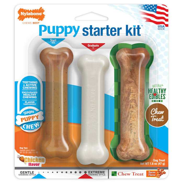 Nylabone Puppy Starter Kit - Pet Supplies online store