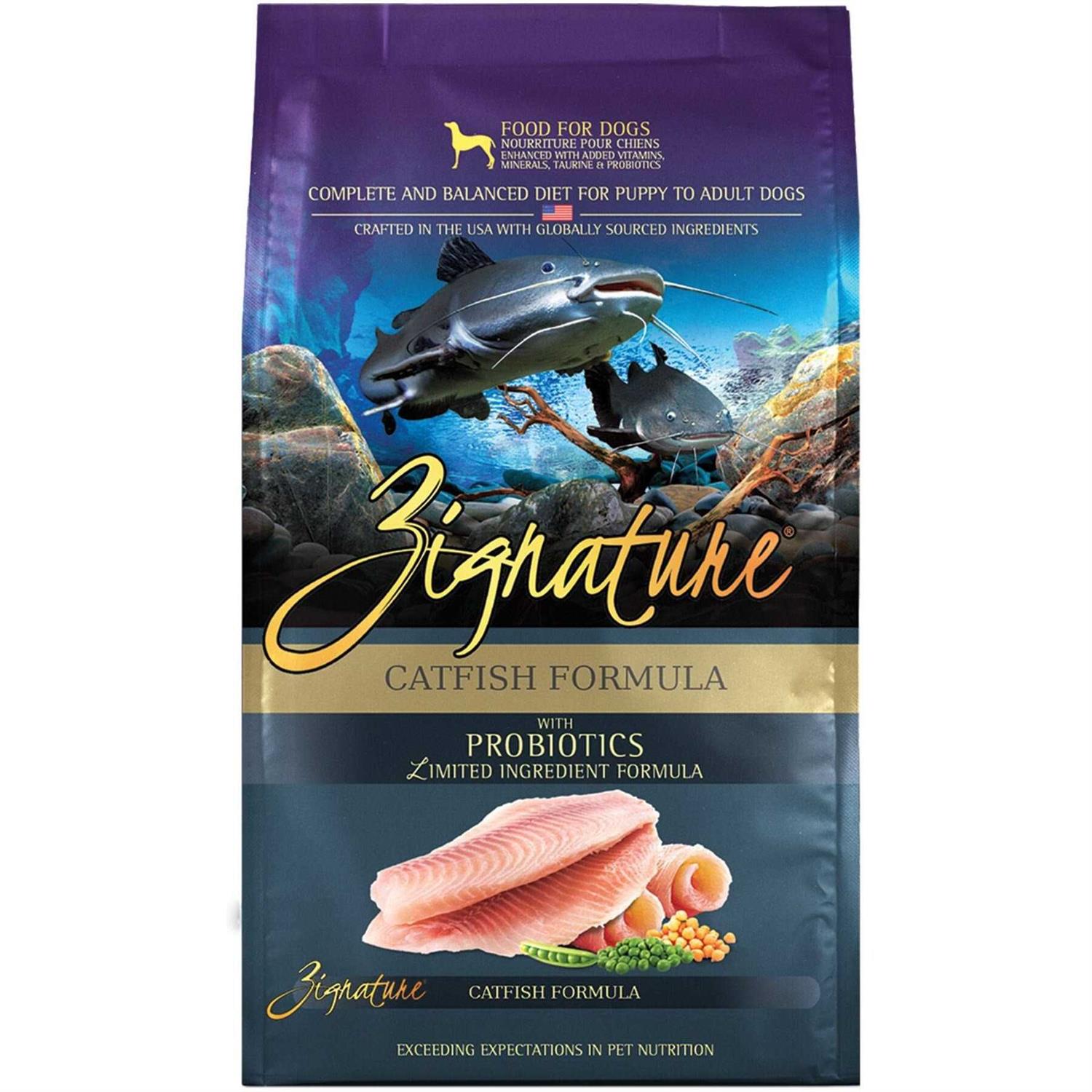 Zignature Catfish Limited Ingredient Formula Dry Dog Food - Pet Supplies online store