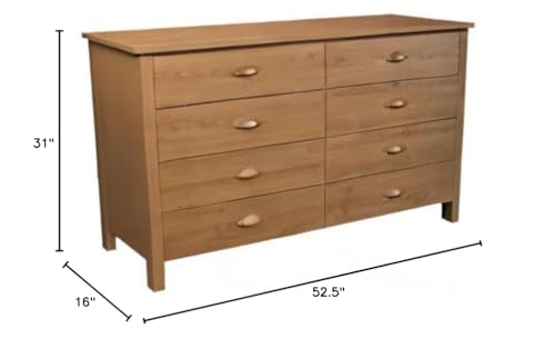 Venture Horizon 8 Drawer Nouvelle Dresser Cherry