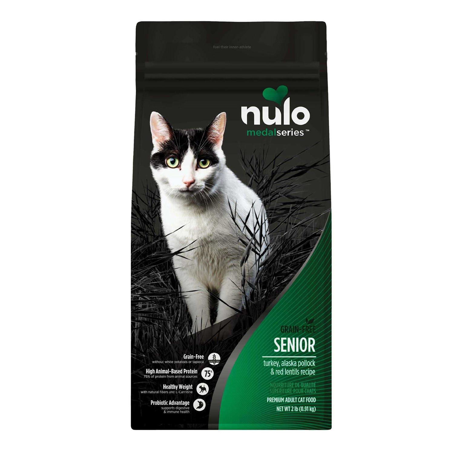 Nulo MedalSeries Adult Dry Cat Food Grain Free, Turkey and Polluck - Pet Supplies online store